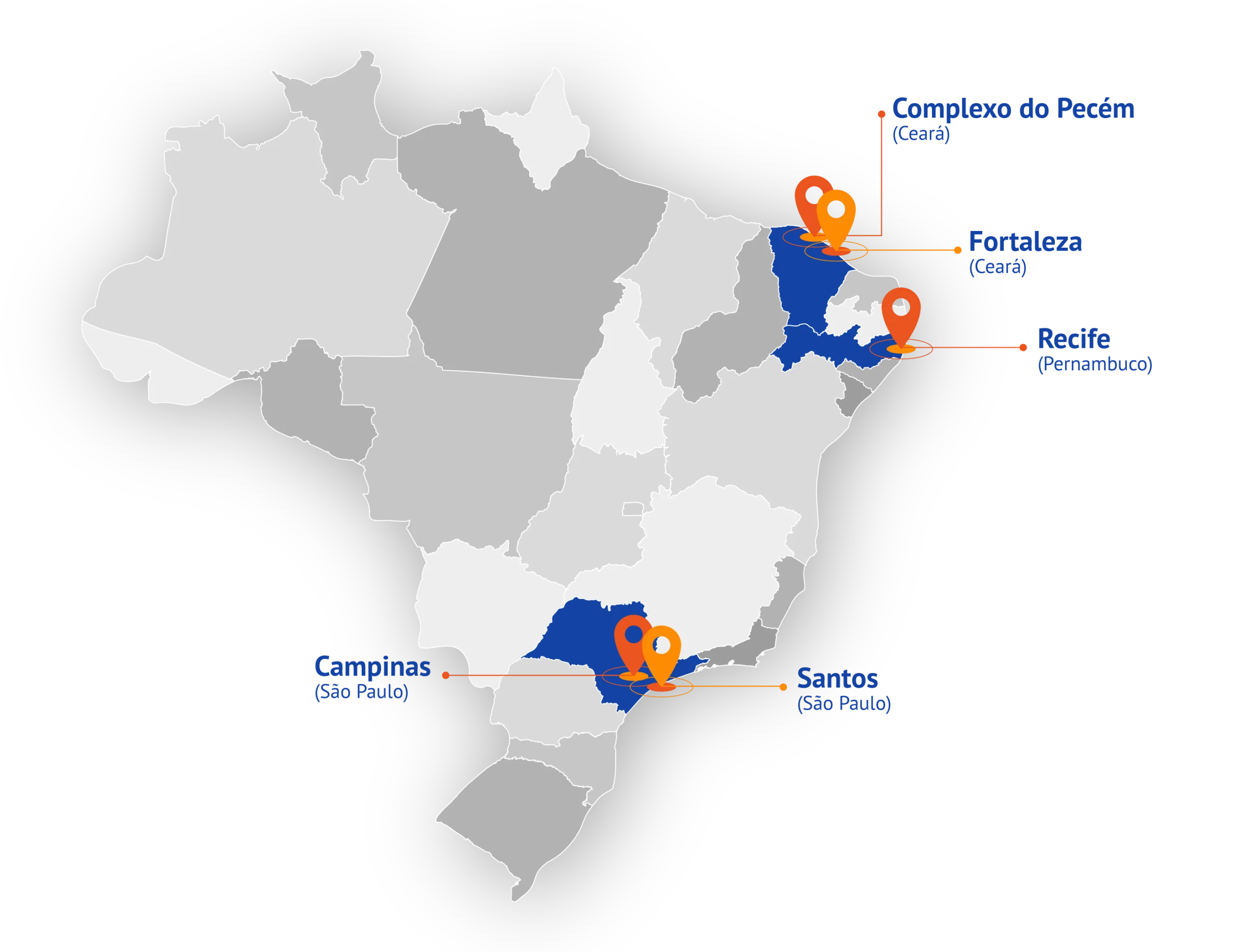 Locais de Atuação Locais de Atuação